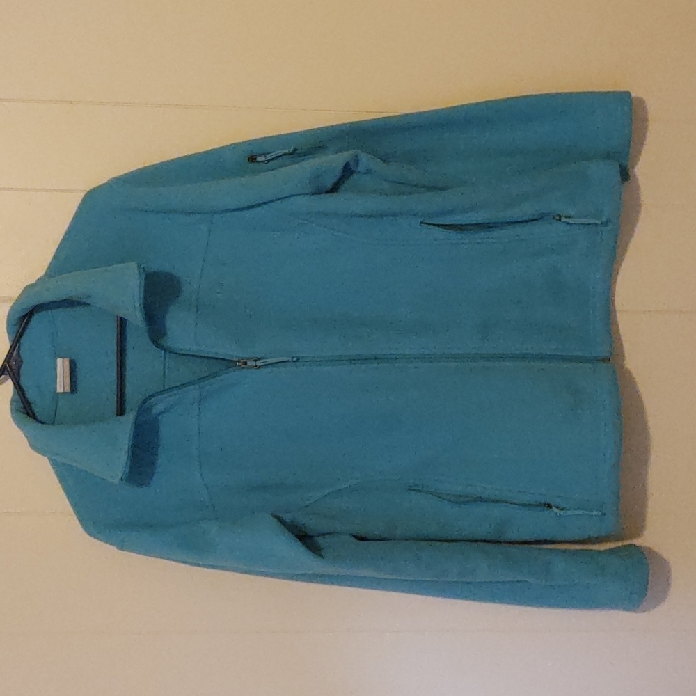 Columbia, XL, blue fleece jacket